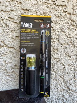 New Klein 10 in 1 Impact Rated Screwdriver