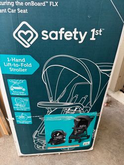 NEW! Safety 1st Smooth Ride Travel system