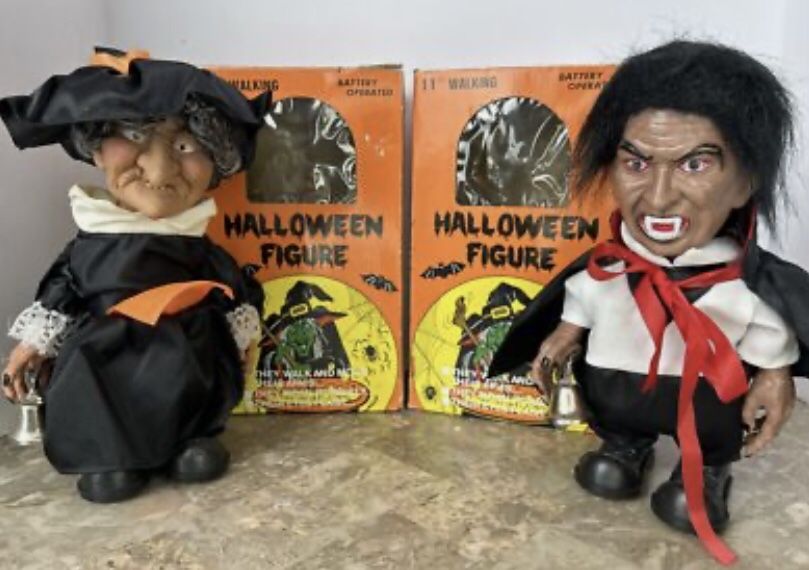 Vintage Halloween toys