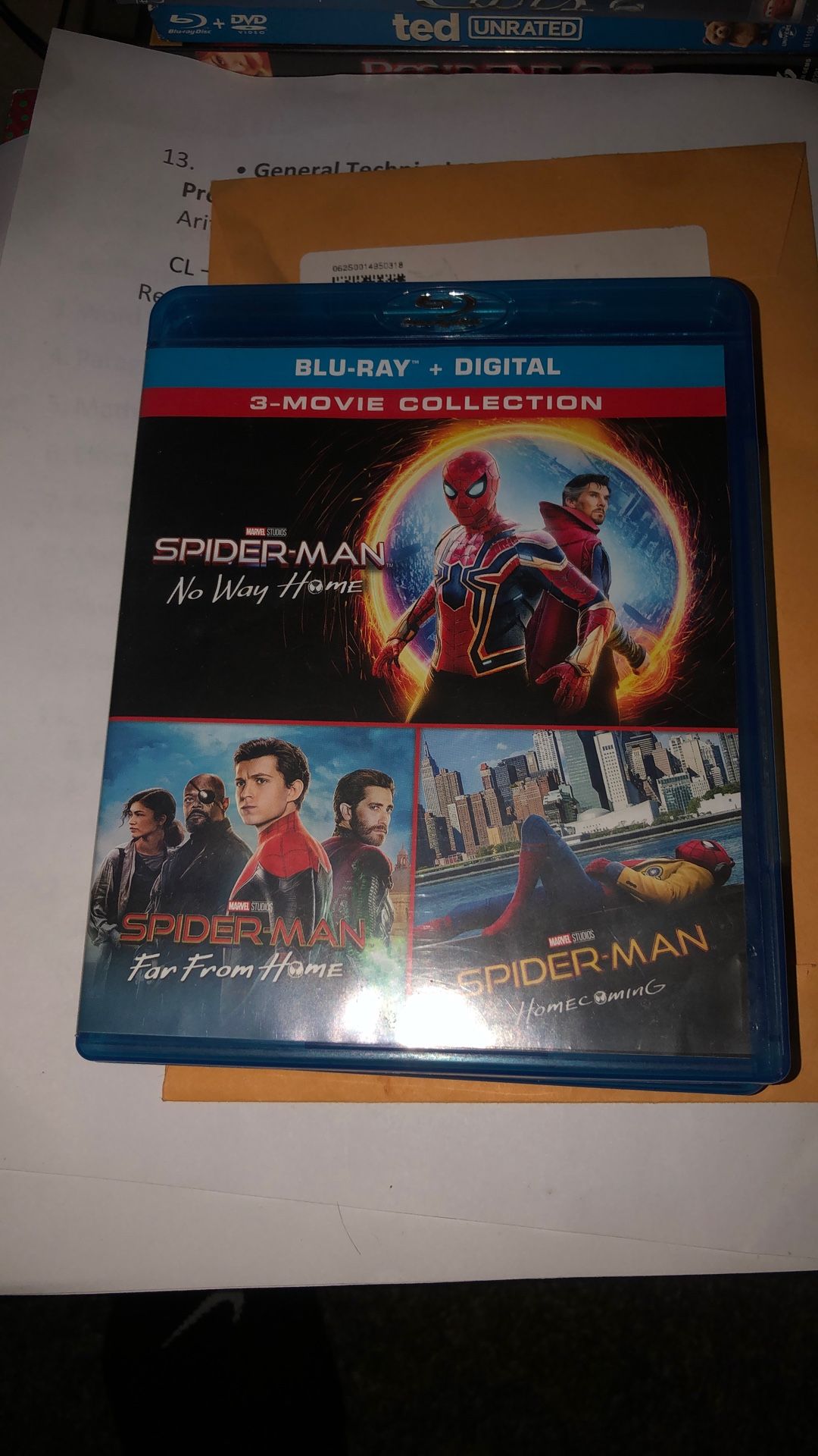 Spider-Man Blu Ray Collection 