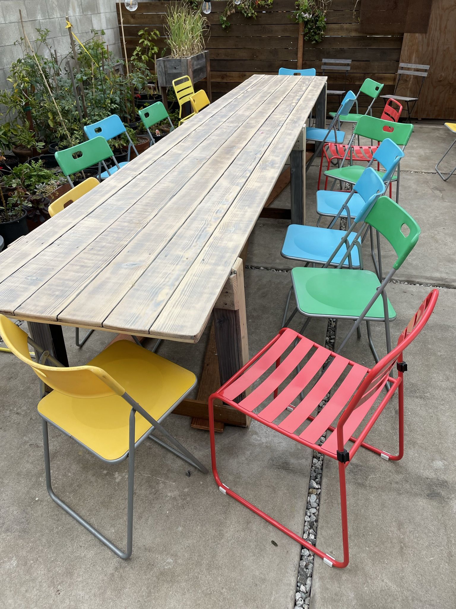 Extra Long Communal Table