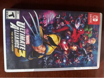 Marvel Ultimate Alliance 3: The Black Order (Nintendo Switch, 2019) CIB Mint Condition