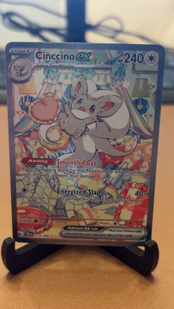 Cinccino ex Pokemon Card 119/086 Full Art