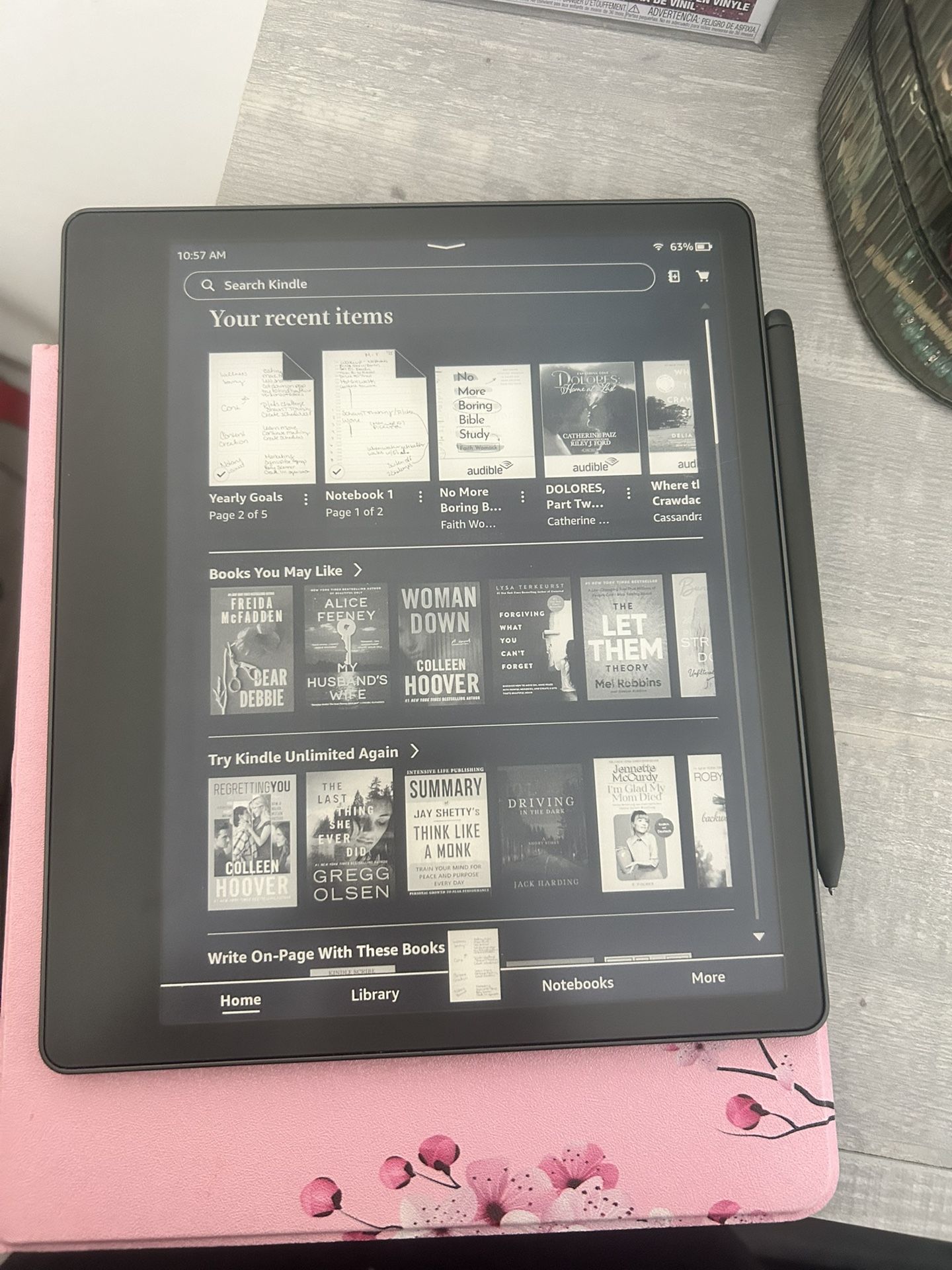 32G Kindle Scribe and Pen