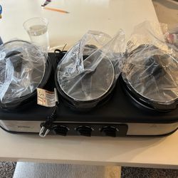 Triple Crockpot 