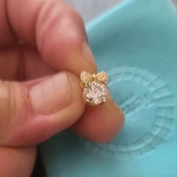 Ladies 2.0ct moissanite GRA vvs1 D 14k Good 