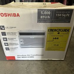 Toshiba 5,000 BTU Window Air Conditioner