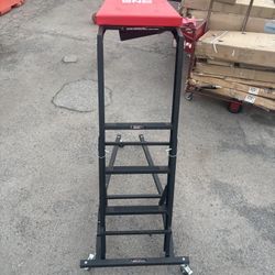 Foldable Automotive Topside Engine Creeper 45 in. - 66 in. Adjustable Height Trabajar En Motores 