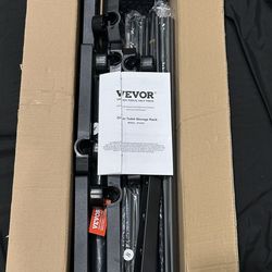 New Above Over Toilet Shelving 4 Level Adjustable Bathroom Shelf Black Metal