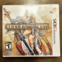 Code of Princess Complete Nintendo 3DS