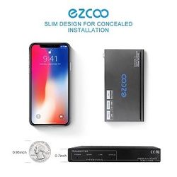 High-Quality Video and Audio Over Long Distances - EZCOO 4K HDMI 2.0 HDBaseT Extender