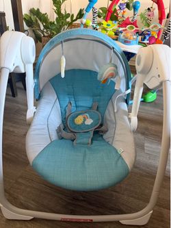 Ingenuity Portable Baby Swing bundle