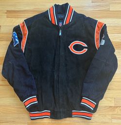 Vintage Chicago Bears NFL G-III Varsity Jacket Coat Men’s Size L