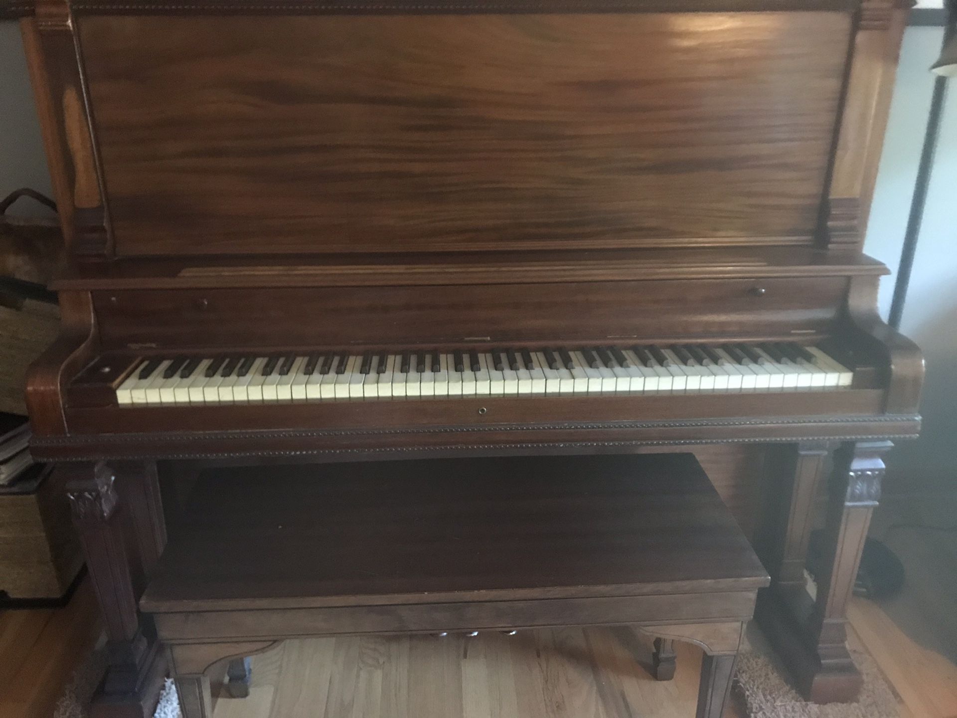 Behning & Sons antique piano