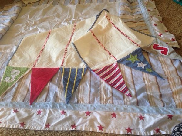 Pottery Barn Kids Baseball Table Runner For Sale In Goodyear Az