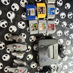 N64 7 Games 1adaptor 2controllers 