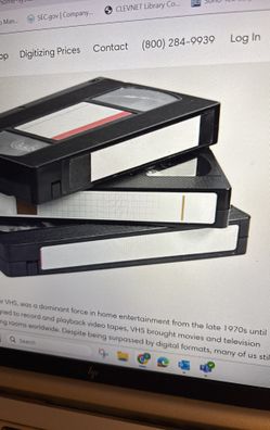 VHS Tapes Home Videos