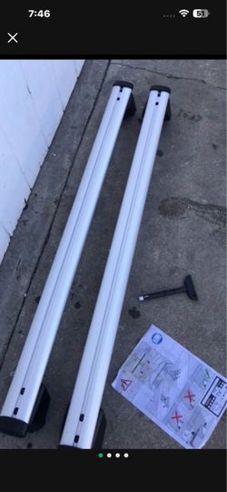 Aluminum Roof Rack Cross Bars Set