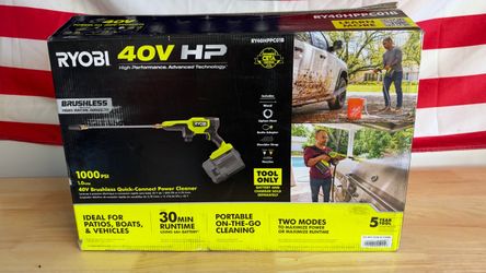 Ryobi 40V HP Brushless Power Cleaner