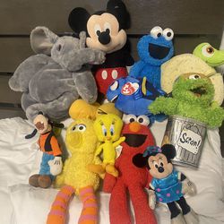 Disney Mini Plushies Bundle