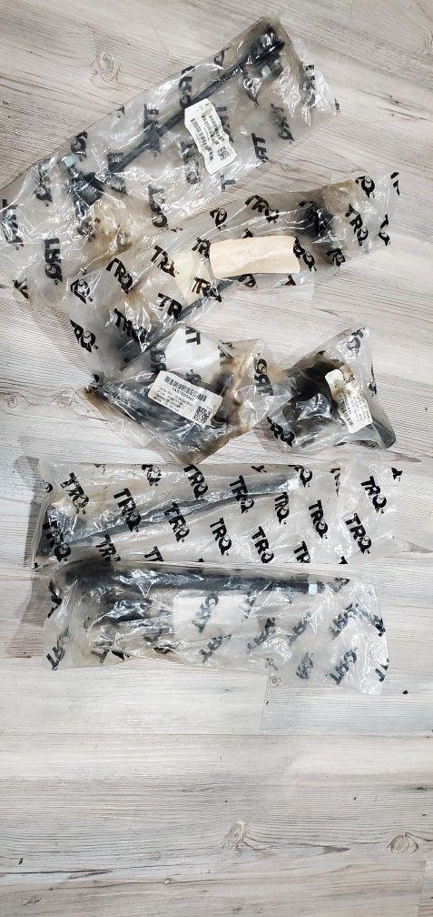 Front Sway Bars, Ball Joint Set, Tie Rod Set