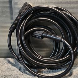 25FT 1/4" 3200 PSI PRESSURE WASHER HOSE] 25FT pressure washer hose with 1/4 inch inner diameter, rated up to 3200 PSI working pressure for most reside