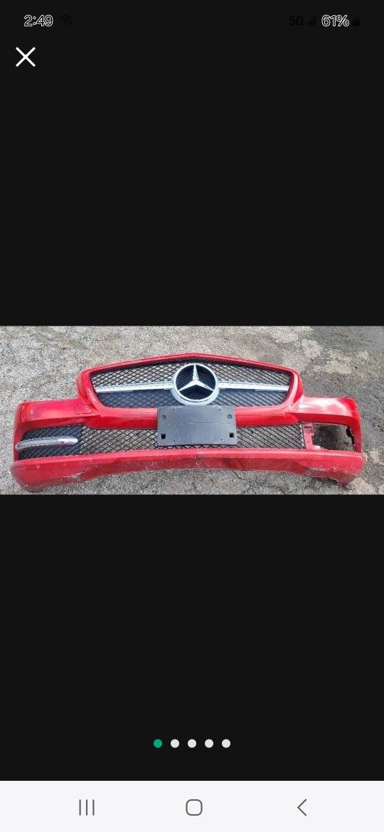 2012/2013/2014/2015 Mercedes Slk350 Front Bumper Cover