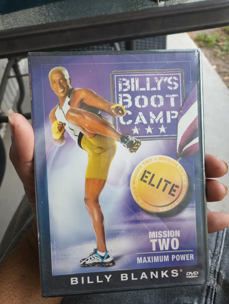 Billy's Bootcamp Elite: Mission 2 - Maximum Power DVD NEW