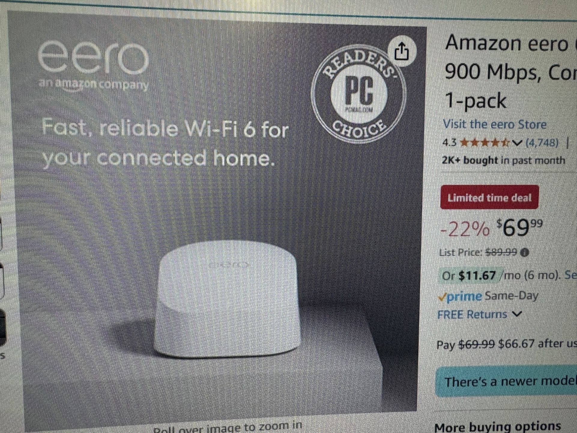 Erro Mesh WiFi Network And Router 3 Units