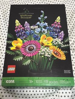 BRAND NEW Lego Botanical Collection #10313 Wildflower Bouquet 939pcs