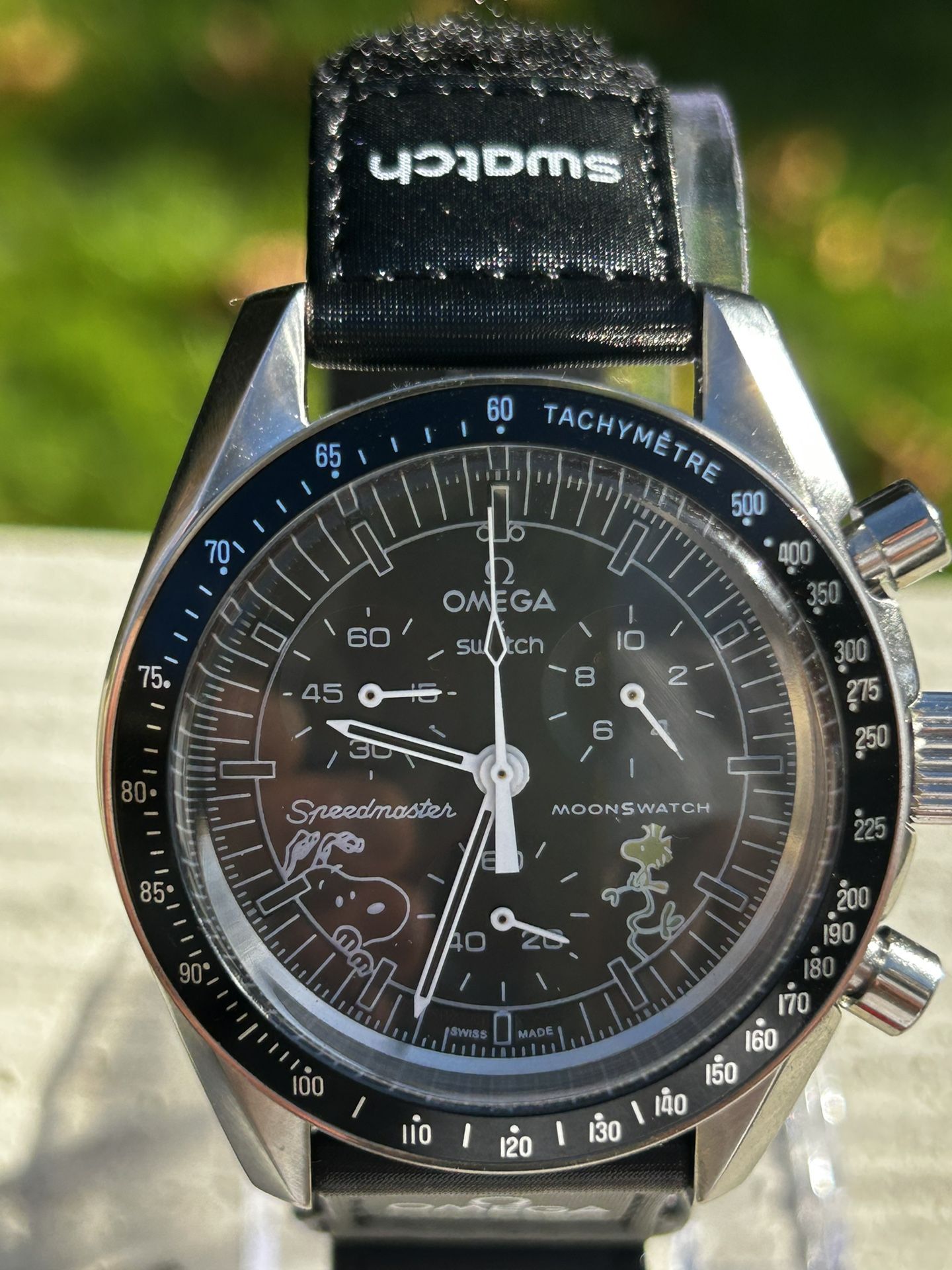 Replica Moonswatch Mod In Metal Case