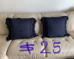 Navy Blue Cushions