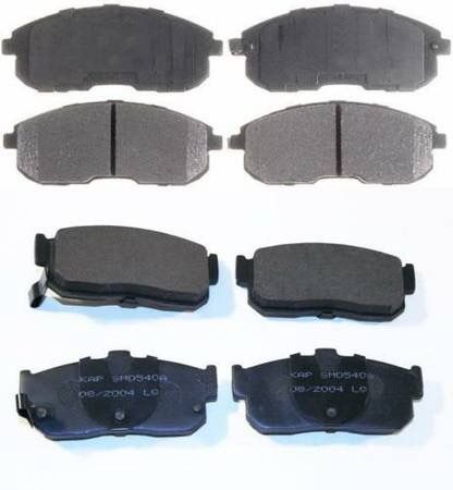 Altima Sentra Maxima I30 G20 Set of Front and Rear Premium Brake Pads