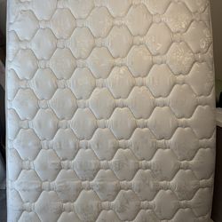 Queen Mattress, Box Spring, Bed Frame