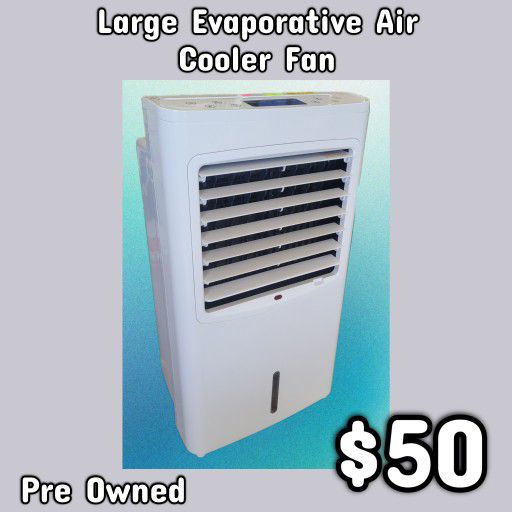 Pre Owned Large Evaporative Air Cooler Fan: njft 