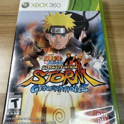 Naruto Ultimate Ninja Storm Generations Xbox 360 