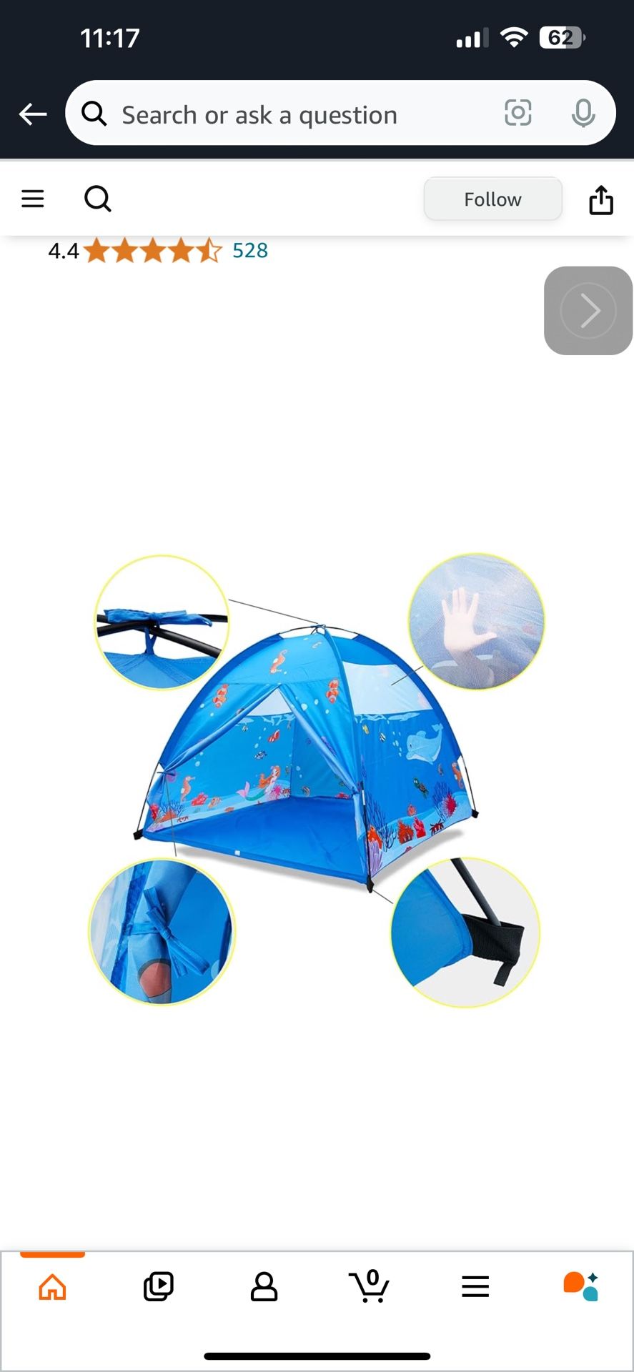 Kids Play Tent