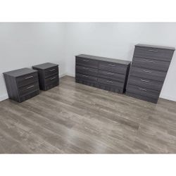 Dresser Chest And Two Nightstands *** Fast Delivery