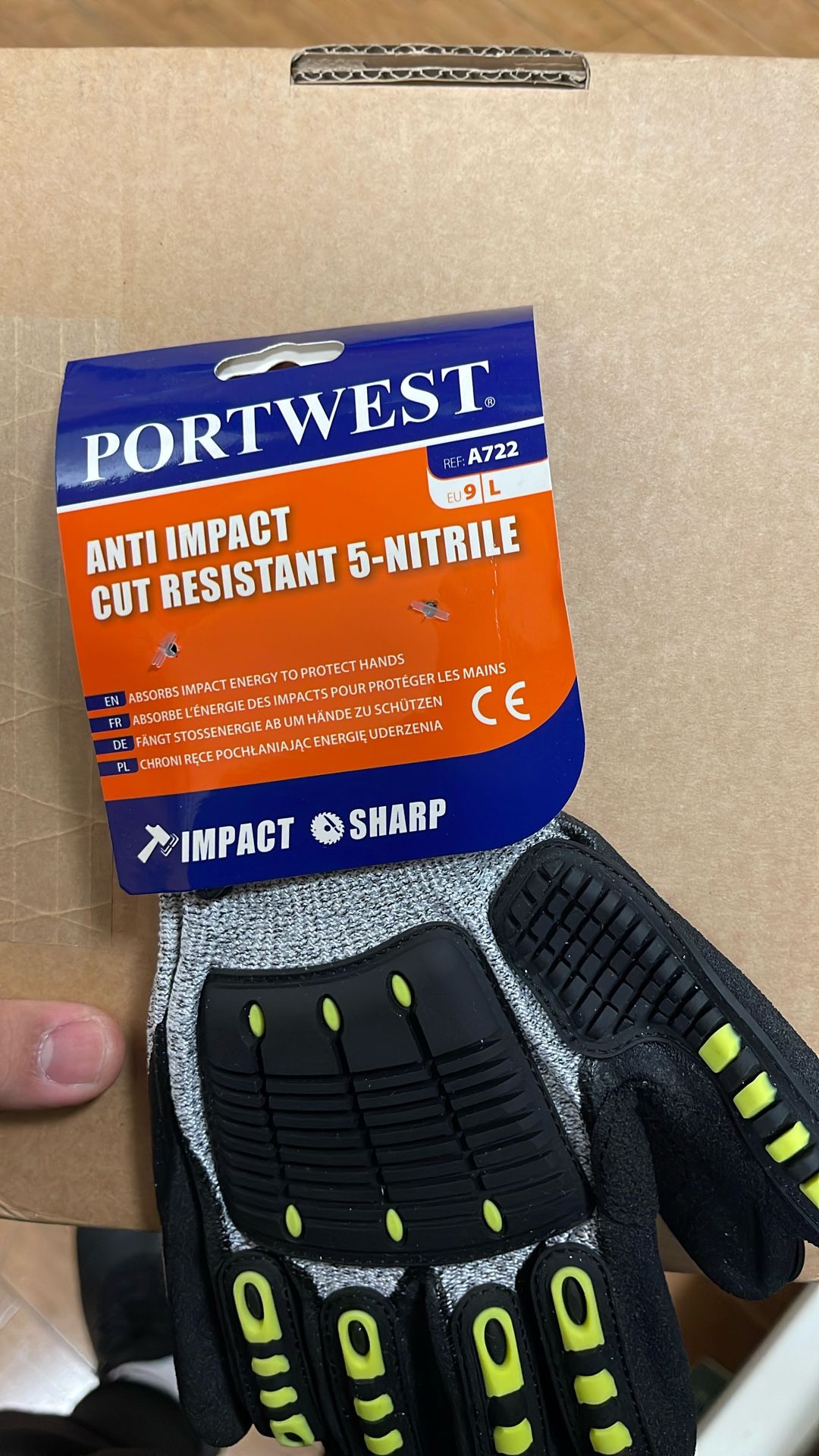 Portwest Anti Impact Cut Resistant Glove