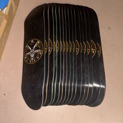 101 Skateboards Adam Mcnatt Pro Model Devil Worship Deck Size 8.0