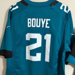 AJ Bouye Teal And Black Jaguars Jersey (Large)