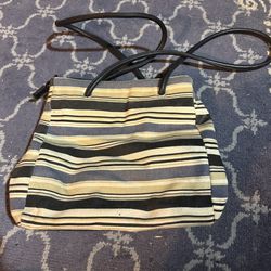 Summer Multi-Color Woven Handbag -Croft & Barrow