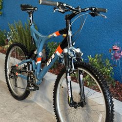 26” GT iDrive 5.0 full-suspension mountain Bike 
