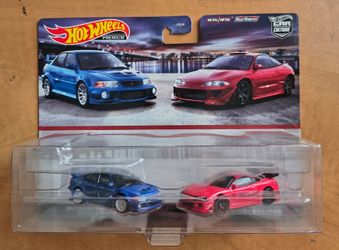 Evo and eclipse duo hot wheels