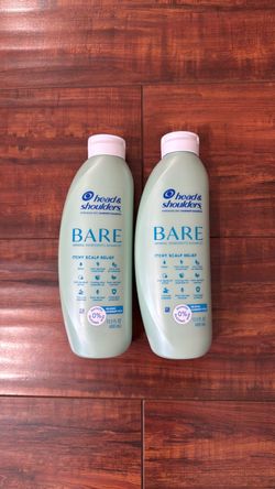 Head And Shoulders BARE Pyrithione Zinc Dandruff Shampoo; Itchy Scalp Relief: 13.5 oz Each (2 For $15)