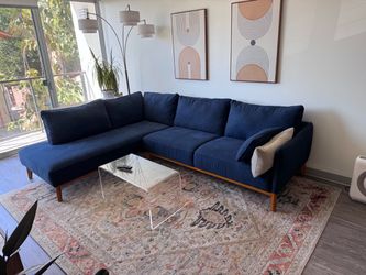 Jolene Sectional Midnight Blue