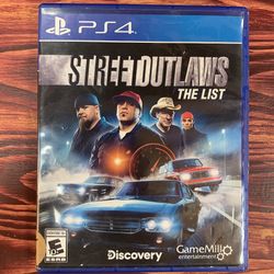 PS4 Street Outlaws The List
