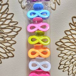 Women's Infinity Hair Clips Accessories Multicolor set