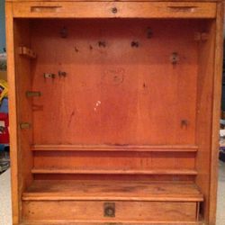 Antique Stanley Tool Cabinet
