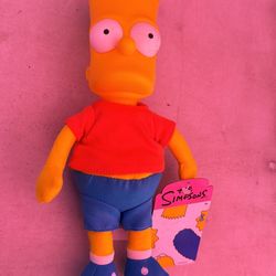 The Simpsons Bart Plush